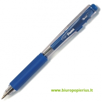  Automatinis tušinukas PENTEL BK437, 0.7 mm., mėlyna - 2 vnt.