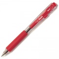  Automatinis tušinukas PENTEL BK437, 0.7 mm., raudona - 2 vnt.