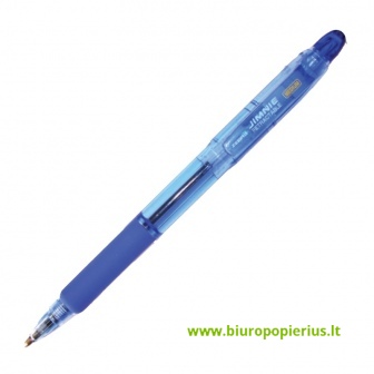  Automatinis tušinukas ZEBRA JIMNIE RETRACTABLE, 0,7 mm, JUODA