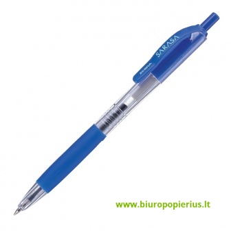 Rašiklis ZEBRA SARASA, 0,5 mm, MĖLYNA - 2 vnt.
