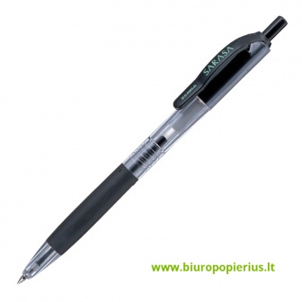  Rašiklis ZEBRA SARASA, 0,5 mm, JUODA - 2 vnt.