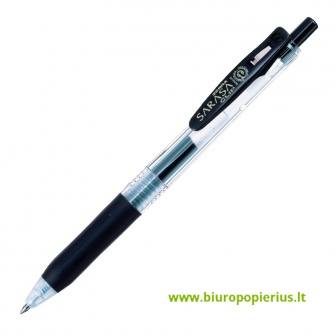  Automatinis rašiklis ZEBRA SARASA CLIP, 0,5 mm, juoda - 2 vnt.