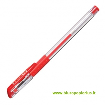  Gelinis rašiklis FORPUS PERFECT, 0,5 mm, raudonas - 12 vnt.