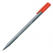  Rašiklis STAEDTLER TRIPLUS FINELINER 334, 0,3 mm, raudona