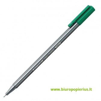  Rašiklis STAEDTLER TRIPLUS FINELINER 334, 0,3 mm, žalia