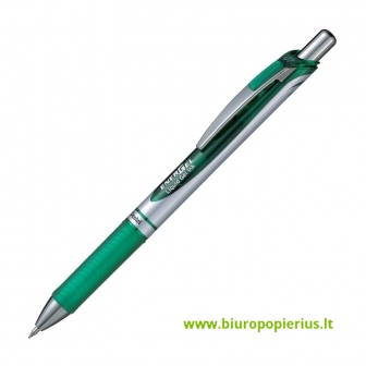  Automatinis gelinis rašiklis PENTEL ENERGEL BL77, 0.7 mm., žalia - 2 vnt.