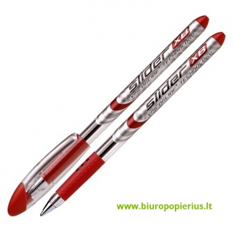  Tušinukas SCHNEIDER SLIDER BASIC, 1,4 mm.ž, raudonas
