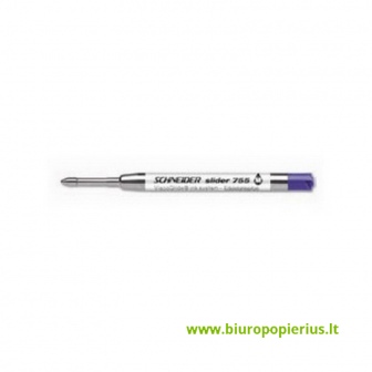  Šerdelė SCHNEIDER SLIDER 755, 1,0mm, juoda