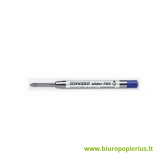  Šerdelė SCHNEIDER SLIDER 755, 1,0mm, mėlyna - 2 vnt.