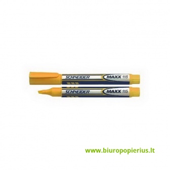  Teksto žymeklis SCHNEIDER MAXX ECO 115, 1-4 mm oranžinė sp.