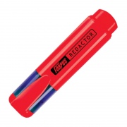  Teksto žymeklis FORPUS REDACTOR, raudona