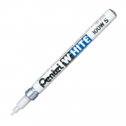  Permanentinis žymeklis PENTEL WHITE, 3,9 mm, baltos spalvos