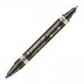  Permanentinis žymeklis STAEDTLER LUMOCOLOR DUO 348, MĖLYNA