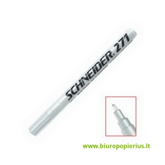  Žymeklis SCHNEIDER PAINT MARKER MAXX 271, 1-2 mm, baltas