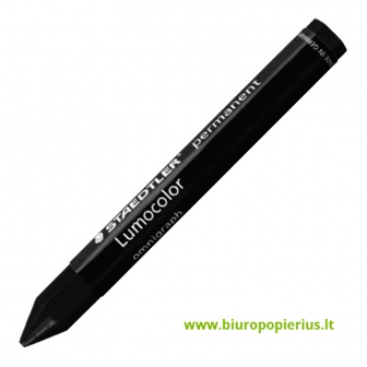  Sausas permanentinis žymeklis STAEDTLER LUMOCOLOR, JUODA