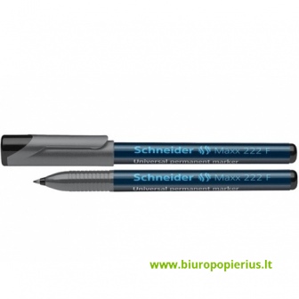  Permanentinis žymeklis SCHNEIDER OHP MAXX 222F, 0,7 mm, juodas