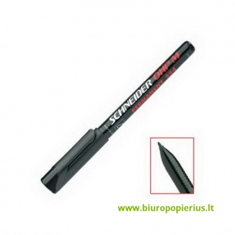  Permanentinis žymeklis SCHNEIDER OHP MAXX 224M, 1,0 mm, juodas