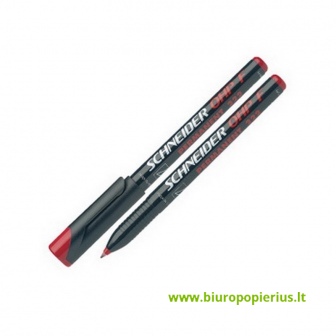  Permanentinis žymeklis SCHNEIDER OHP MAXX 222F, 0.7mm, raudonas