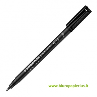  Žymeklis STAEDTLER OHP LUMOCOLOR 317/318, 1,0 mm, JUODA