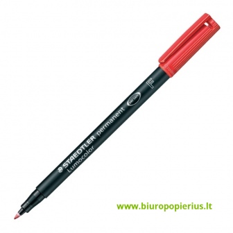  Žymeklis STAEDTLER OHP LUMOCOLOR 317/318, 0,6 mm, RAUDONA