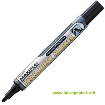  Žymeklis PENTEL NLF50 MAXIFLO, apvali galv. 4,5 mm, juoda - 2 vnt.