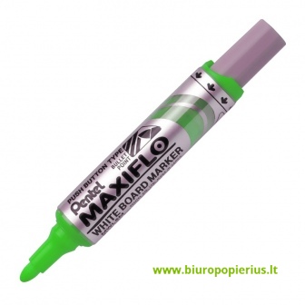  Žymeklis baltai lentai PENTEL MAXIFLO, 4 mm, žalia