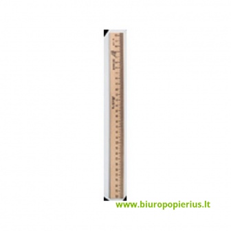  Medinė liniuotė KRASAJA ZVEZDA, 100 cm