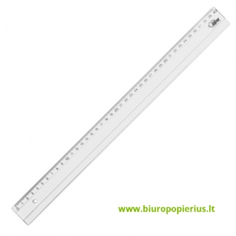  Liniuotė FORPUS, 40 cm, skaidri