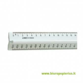  Liniuotė su laikikliu LINEX 431, 30 cm