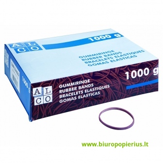  Gumelės ALCO, 10 x 130 mm, 1 kg, raudona,  (dėžutėje)