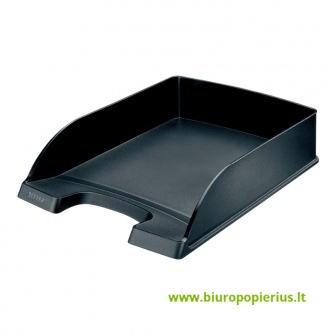  Padėklas dokumentams LEITZ PLUS STANDART, 7 cm, juoda