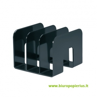  Stovas katalogams DURABLE, 3 dalių, juoda
