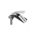  Raktų pakabukas DURABLE KEY CLIP, (pak. 6 vnt.), juodas