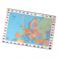  Patiesalas rašymui BANTEX, su Europos žemėlapiu, 44 x 63 cm
