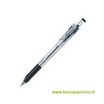  Automatinis pieštukas ZEBRA TAPLI CLIP, 0,5mm, HB, juodas korp.