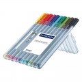  Rašiklis STAEDTLER TRIPLUS FINELINER 334, 0,3 mm, 10 spalvų rinkinys