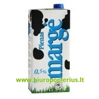  Pienas MARGĖ 0.5% riebumo, 1 l