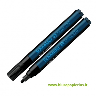  Žymeklis SCHNEIDER PAINT MARKER 270 1-3mm, juoda