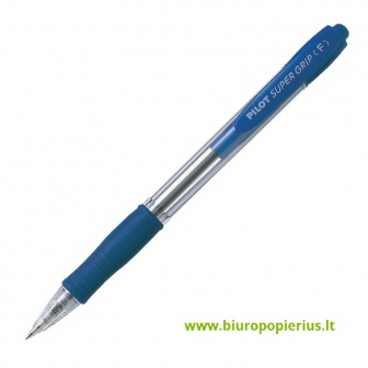  Rašiklis Pilot Super Grip, 0,7 mm, mėlyna