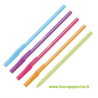  Vienkartinis tušinukas ICO SIGNETTA MIX, 0.7 mm, MĖLYNA - 10 vnt.