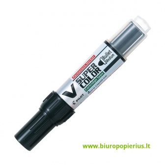  Permanentinis žymeklis Pilot V Super color, 0,9 mm, juoda