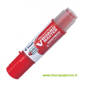  Žymeklis baltai lentai Pilot V Board master 2,3 mm, raudona
