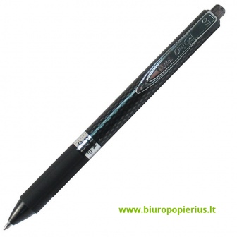  Gelinis rašiklis PENTEL OH!GEL, 0,7 mm., juoda - 2 vnt.