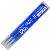  Šerdelė trinamajam rašikliui PILOT FRIXION 0.7 mm, mėlyna, 3 vnt.