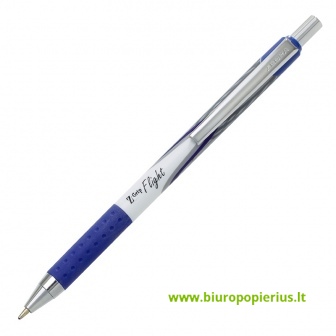  Tušinukas ZEBRA Z-GRIP FLIGHT, 1.2 mm, mėlynas