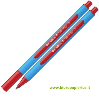  Rašiklis Schneider SLIDER EDGE XB, 1,4mm, raudonas