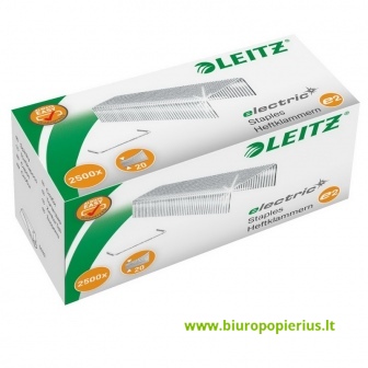  Sąsagėlės elektriniam segikliui LEITZ E2, 24/6, (dėž.- 2500 vnt.)