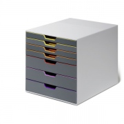  Stovas dokumentams su stalčiais DURABLE VARICOLOR®, 7 stalčiai