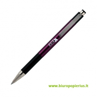  Automatinis tušinukas ZEBRA 301A, violetinės spalvos korpusas, 0,7 mm