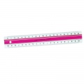  Liniuotė Linex S20MM, 20 cm, rožinė